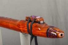 Grenadillo  Native American Flute, Minor, Low D-3, #L11B (2)